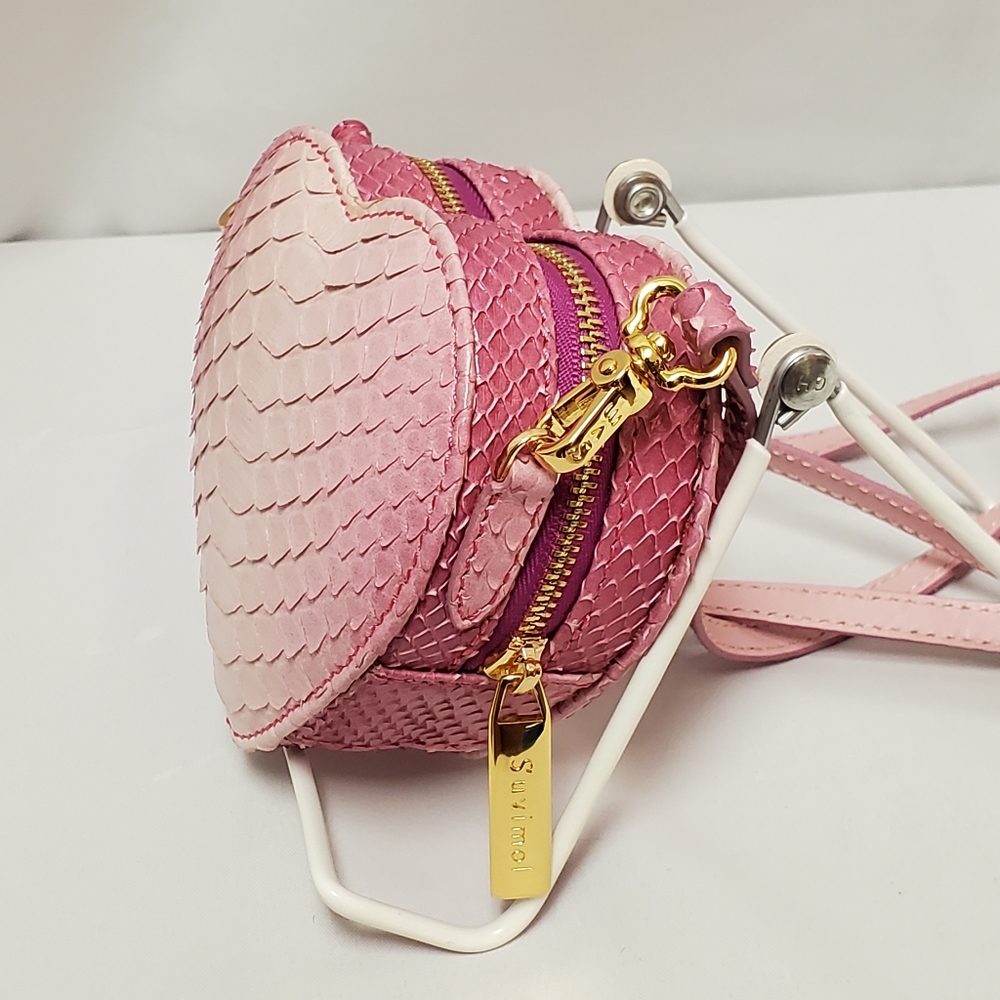Suvimol Python "Tiny Heart" Bag - image 4